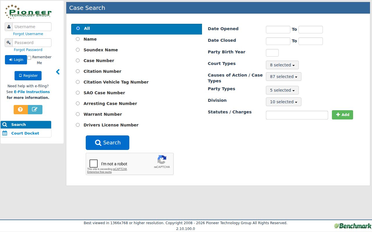 Perry resident lookup through Houston County Benchmark court records